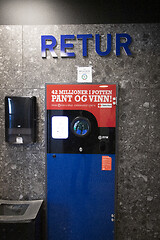 Image showing Recycling Station for Bottles