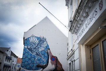 Image showing Wall Painting in Florø