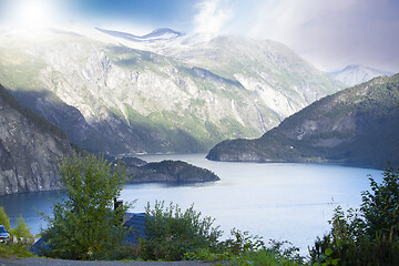 Image showing Valldal, Norway