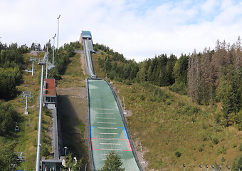 Image showing Skijump