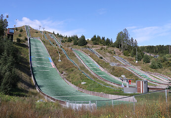 Image showing Skijump