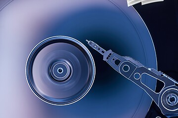 Image showing Open Hard Disks