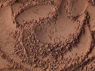 Image showing cocoa powder texture