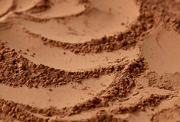 Image showing cocoa powder texture