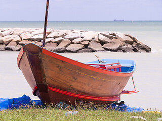 Image showing Fishing boat in Rayong, Thailand