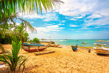 Image showing Beach near ocean