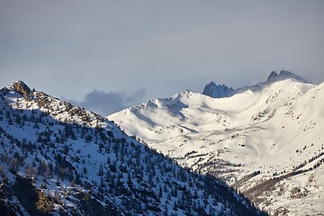 Image showing Mountains in the Alps