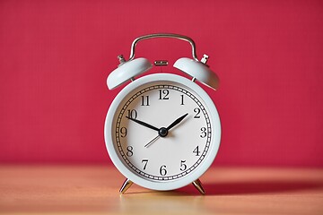 Image showing Alarm Clock on a Shelf