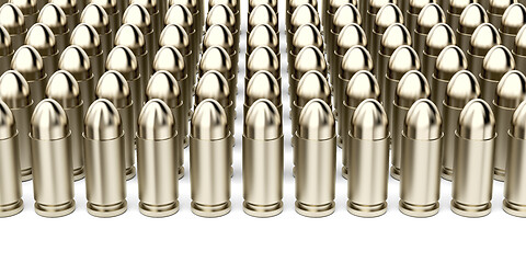 Image showing Many rows with bullets