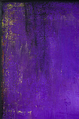 Image showing Purple grunge colored texture background. 