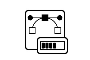 Image showing Vector File Processing Icon