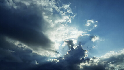 Image showing cloud formation