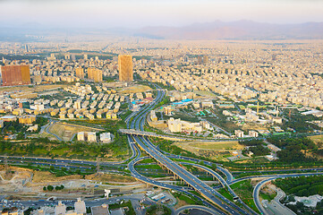 Image showing Milad Tower Skyline of Tehran