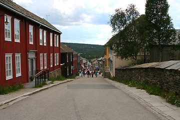 Image showing Old mining city