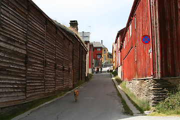 Image showing Old mining city