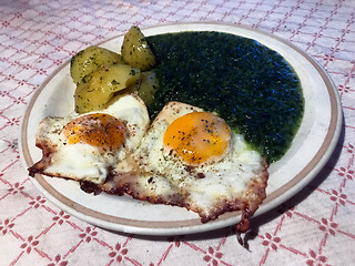 Image showing Healthy food on the plate