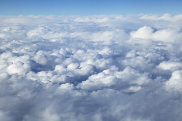 Image showing View from an airplane