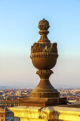 Image showing View of Budapest from St. Stephen Basilica