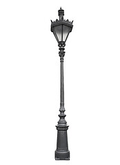 Image showing Street lamppost, isolated