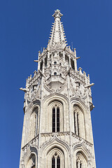 Image showing Tower of St. Matthias Church in Budapest