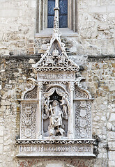 Image showing Detail of St. Matthias Church in Budapest