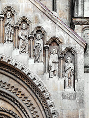 Image showing Facade of Jak Church in Budapest