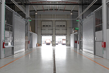 Image showing Distribution Warehouse Interior