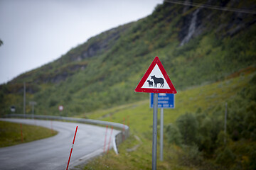 Image showing Norwegian Mountain Road