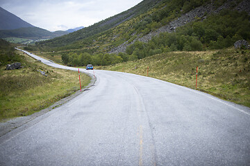 Image showing Norwegian Mountain Road