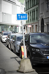 Image showing Taxi Sign