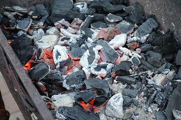 Image showing BBQ with coals