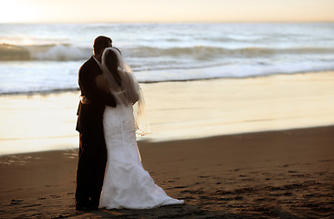 Image showing Wedding on the beach