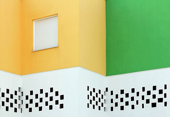 Image showing Color Facade Background