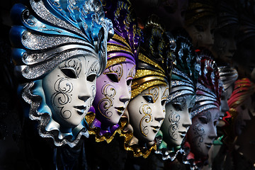 Image showing Venetian masks