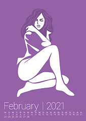 Image showing Vector Erotic Calendar