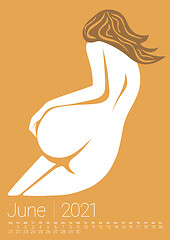 Image showing Vector Erotic Calendar