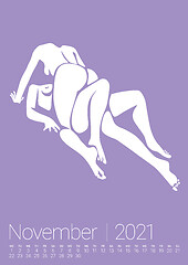 Image showing Vector Erotic Calendar