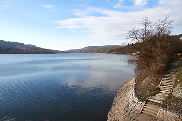 Image showing Rippling water lake surface near Brno Dam