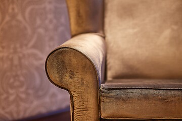 Image showing Luxurious vintage sofa