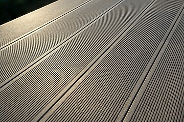 Image showing WPC Wood Plastic Composit Deck Texture