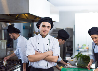 Image showing Portrait of young chef