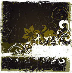 Image showing floral background