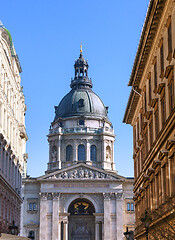 Image showing Dome of St. Stephen's Basilica in Budapest