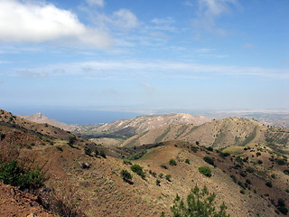 Image showing Mountain skies. Cyprus