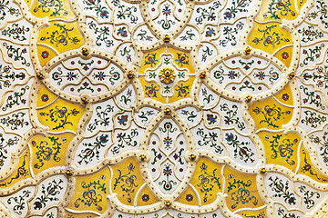 Image showing Ceiling of Museum of Applied arts in Budapest