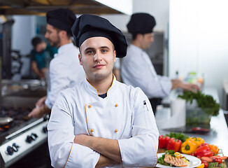 Image showing Portrait of young chef