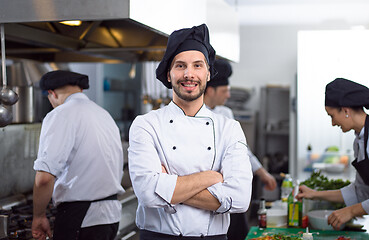 Image showing Portrait of young chef