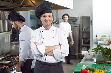 Image showing Portrait of young chef