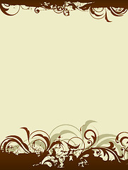 Image showing floral background