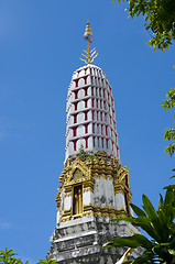 Image showing pagoda in a thai temple